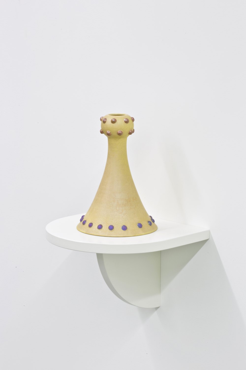 Marc Camille Chaimowicz Rose vase, 2014 Glazed ceramic, 26 cm × ∅ 18 cm