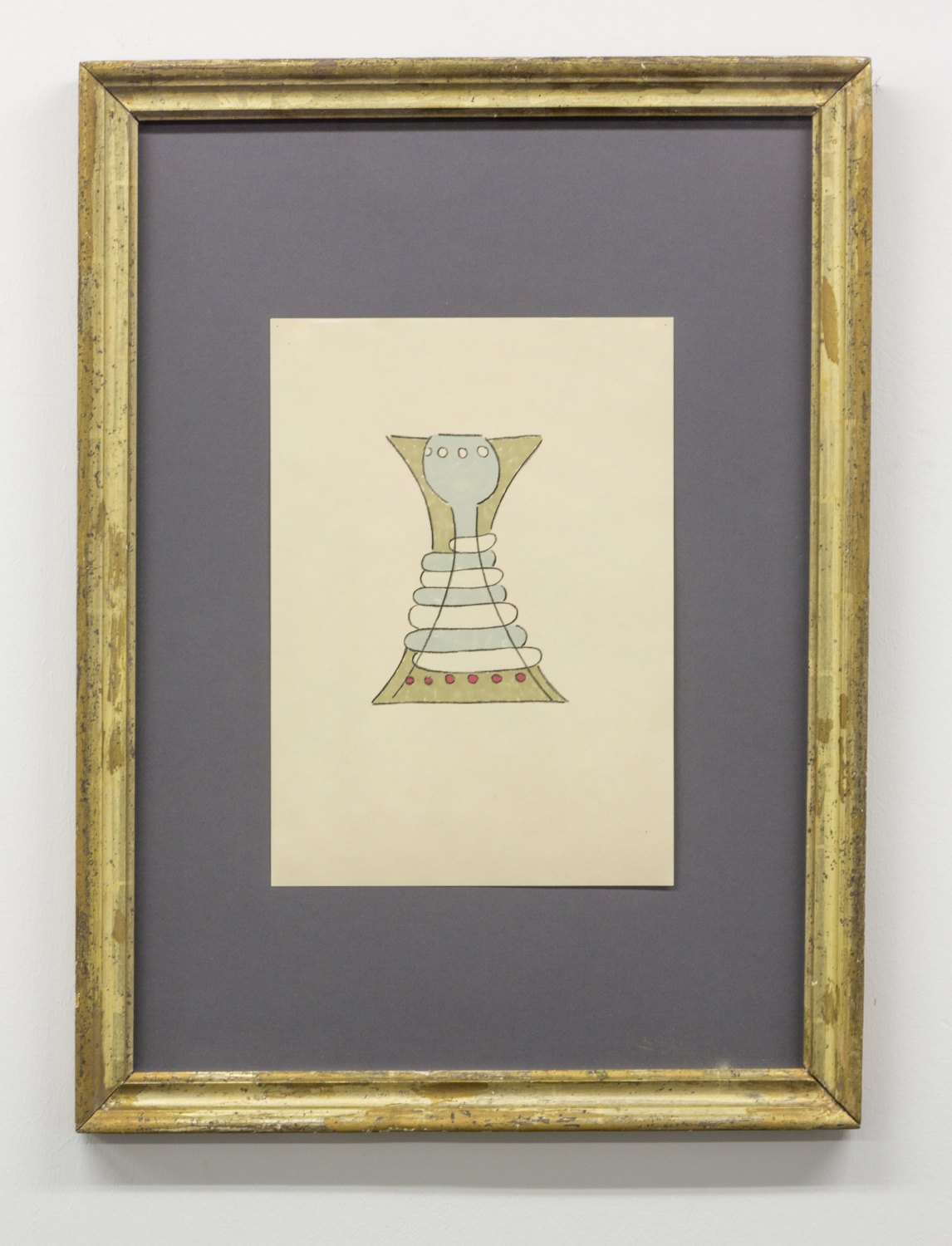 Marc Camille Chaimowicz Untitled, 2014 Mixed media on paper, 29.7 × 21 cm
