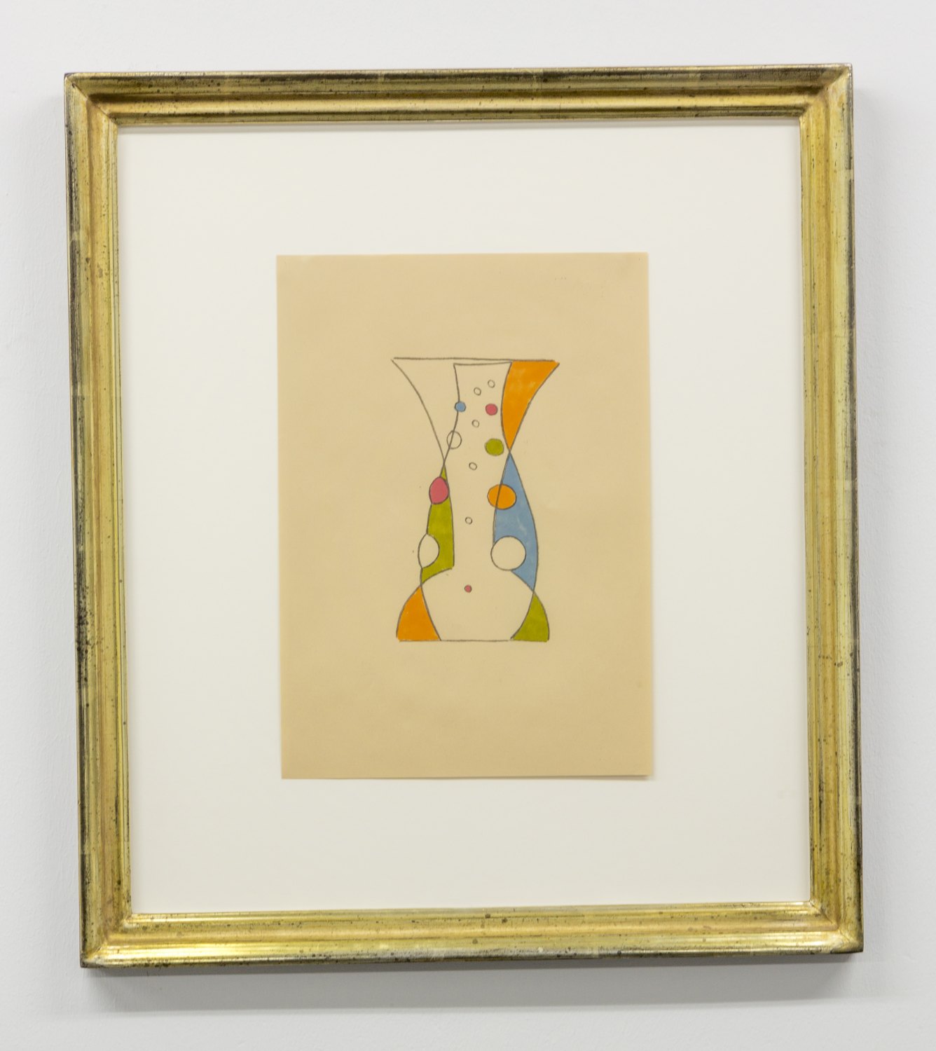 Marc Camille Chaimowicz Untitled, 2014 Mixed media on paper, 29.7 × 21 cm