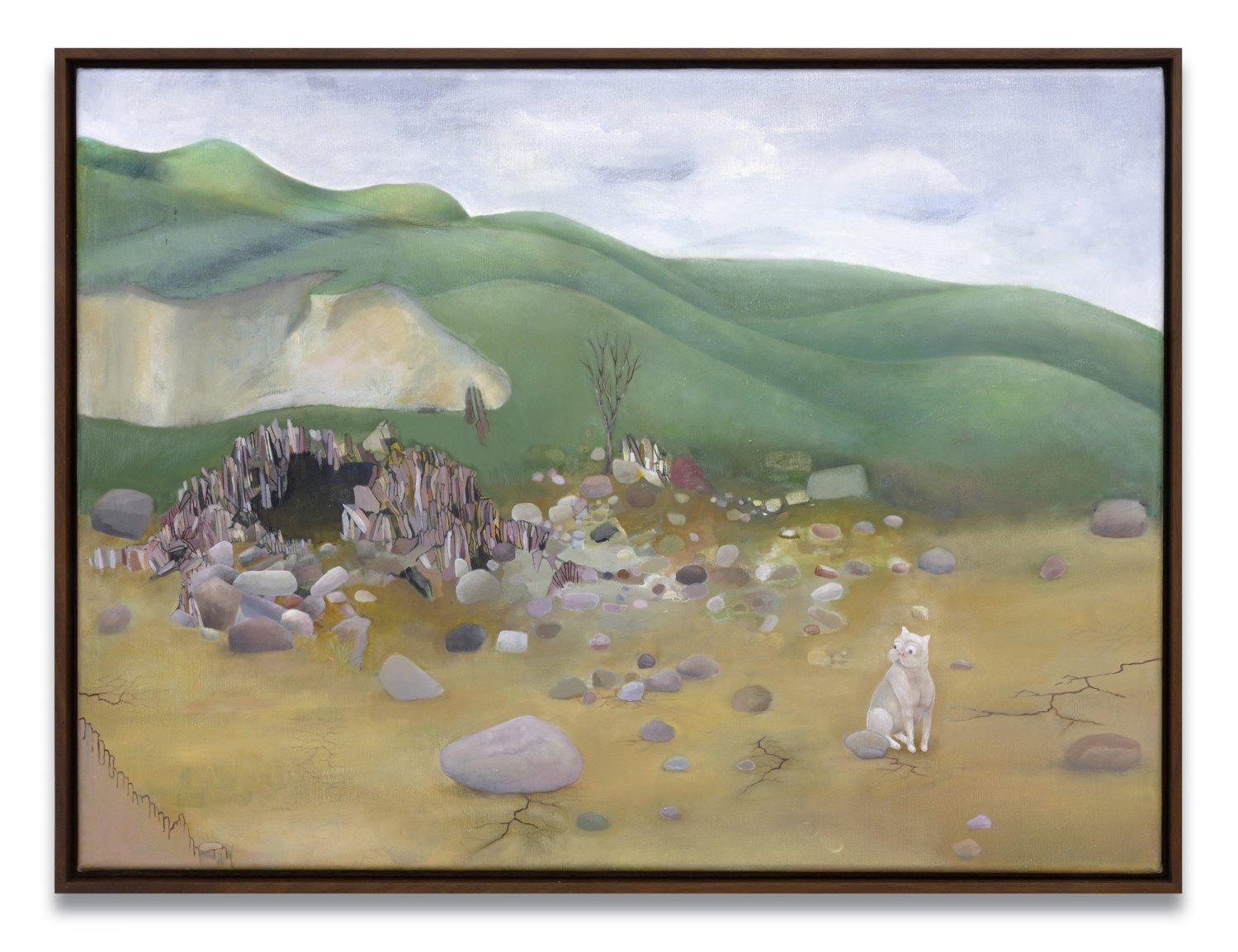 Katharina Wulff   Nach dem Dreißigjährigen Krieg / After the Thirty Years' War, 2007    Oil on canvas,  56 × 76 cm   