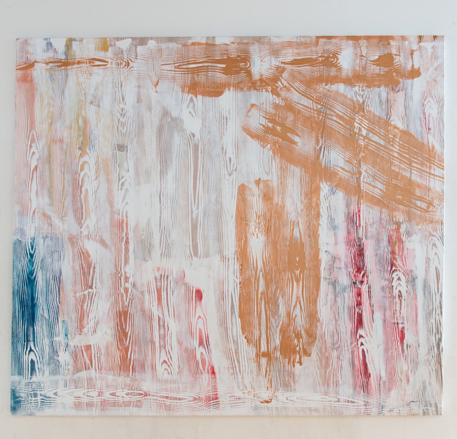 Reena Spaulings Holzweg 6, 2013 Acrylic on canvas, 150 × 170 cm