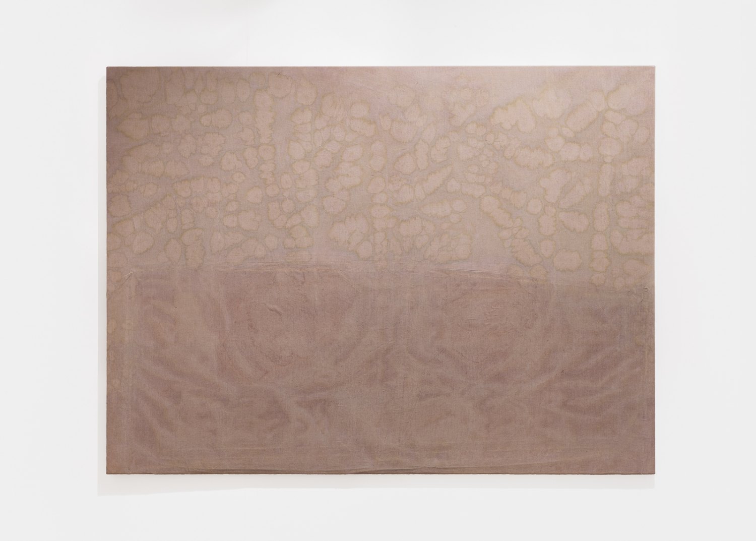 Sergej Jensen Untitled, 2015 Acrylic on sewn linen, 150 × 205 cm 