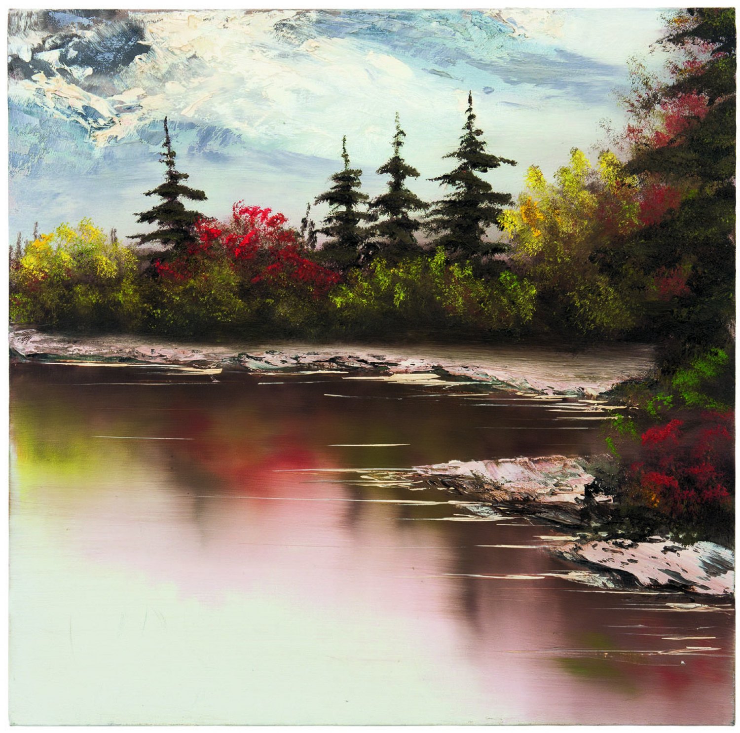 Ull Hohn  Untitled, 1993  Oil on canvas, 61 × 61 cm
