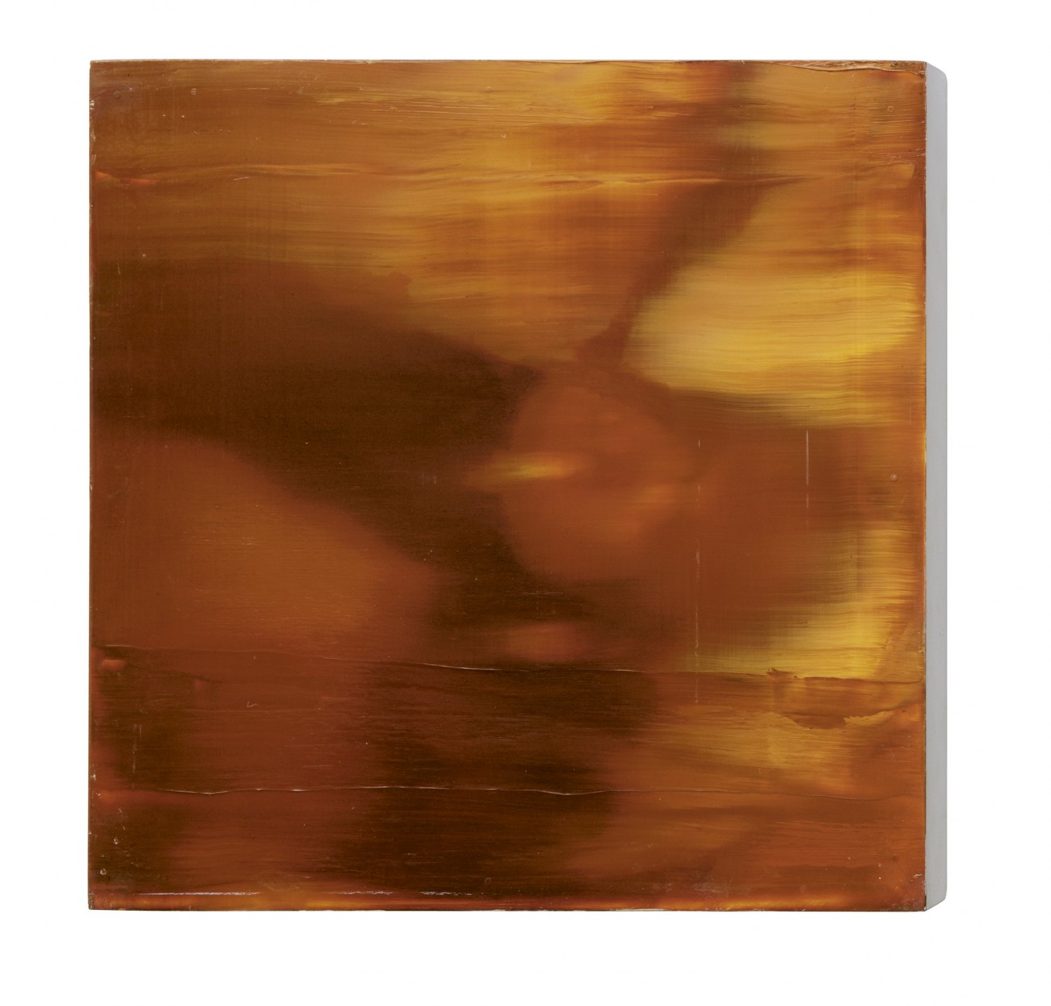 Ull Hohn Untitled, 1989 Oil and varnish on wood, 35.56 × 35.56 × 5.08 cm