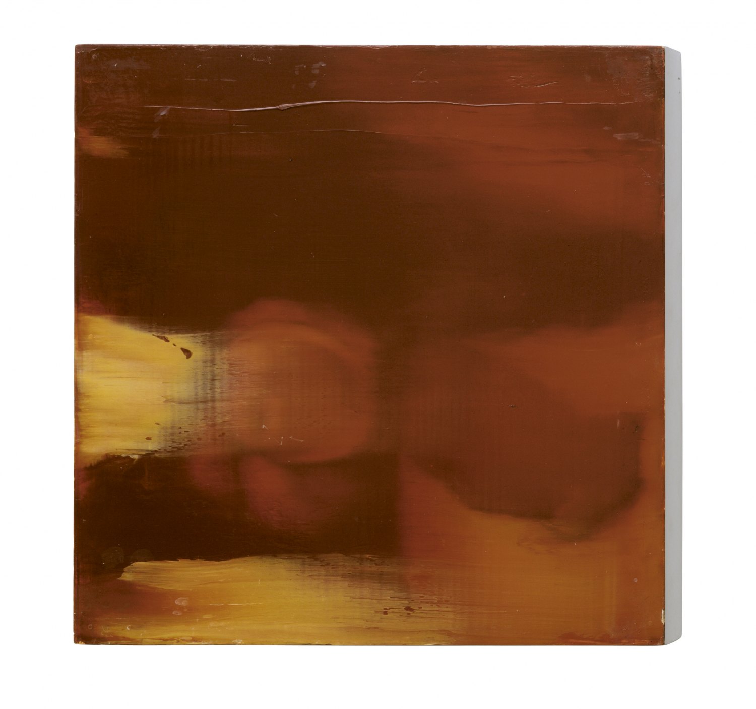 Ull Hohn Untitled, 1998 Oil and varnish on wood, 35.56 × 35.56 × 5.08 cm