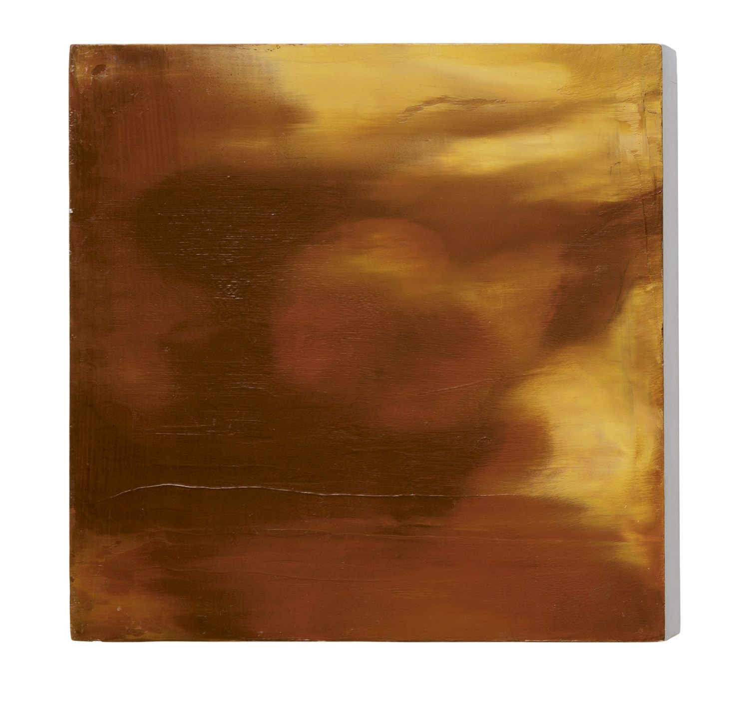 Ull Hohn Untitled, 1998 Oil and varnish on wood, 35.56 × 35.56 × 5.08 cm
