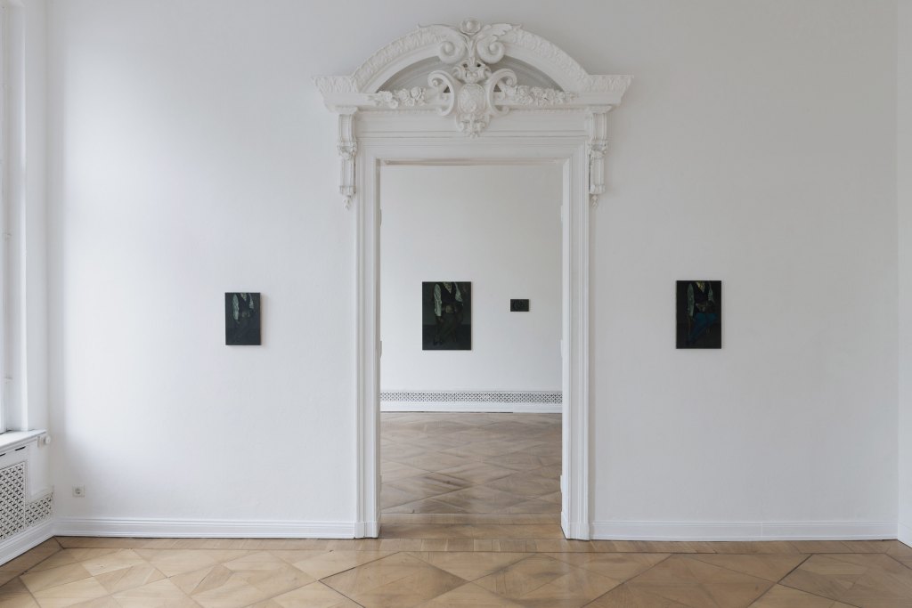 Victor Man, The Third Cover  Installation view, Galerie Neu, Berlin 2013